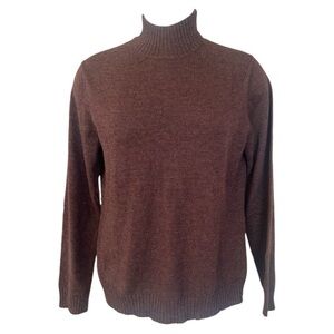 Pursuits LTD‎ Merinos Wool Woolmark new wool sweater womens size large brown